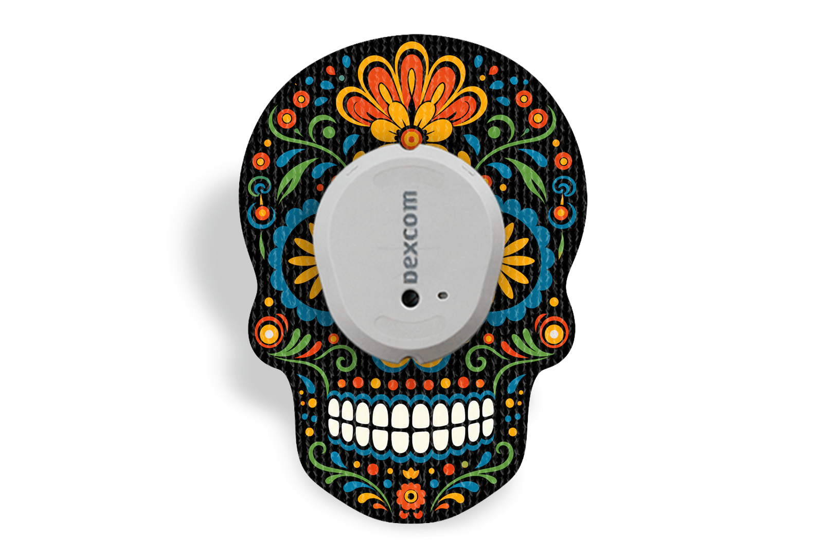 Day of the Dead Patch for Dexcom G7 / One+ diabetes supplies and insulin pumps