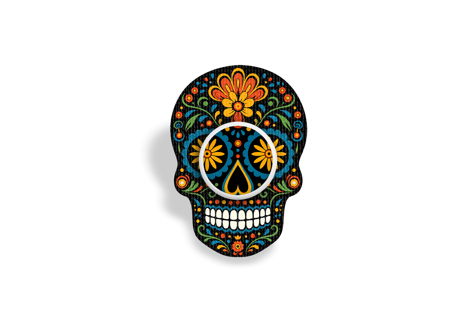 Day of the Dead Patch for QuickSet diabetes supplies and insulin pumps