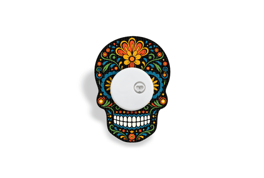 Day of the Dead Patch - Libre 3 for Single diabetes supplies and insulin pumps