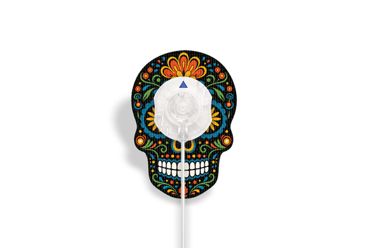 Day of the Dead Patch - Minimed QuickSet for Single diabetes supplies and insulin pumps