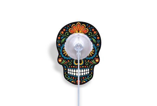 Day of the Dead Patch - mylife Orbit for Single diabetes supplies and insulin pumps