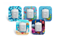Deep Sea Patch Pack for Freestyle Libre 2 diabetes supplies and insulin pumps