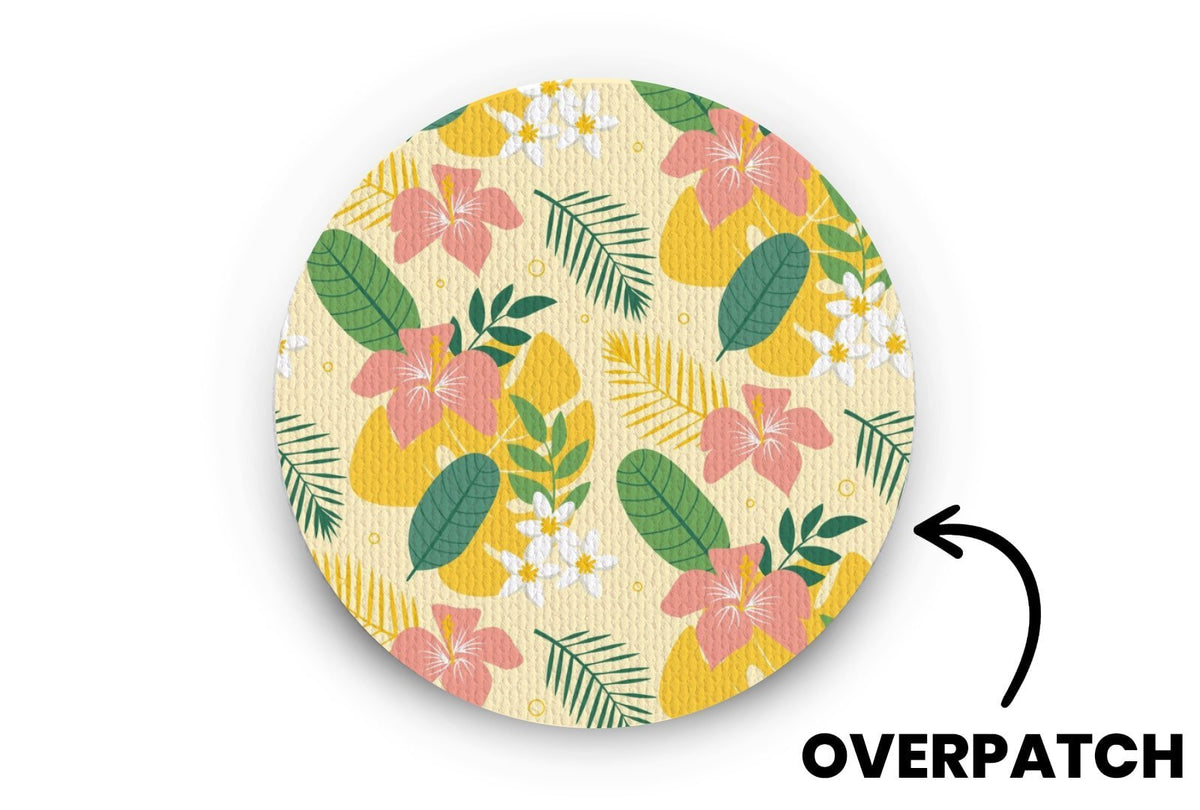 Delightful Flowers Patch - Overpatches for Single diabetes supplies and insulin pumps