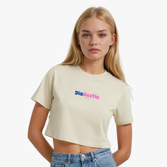 Diabestie Crop T-Shirt for Black diabetes supplies and insulin pumps