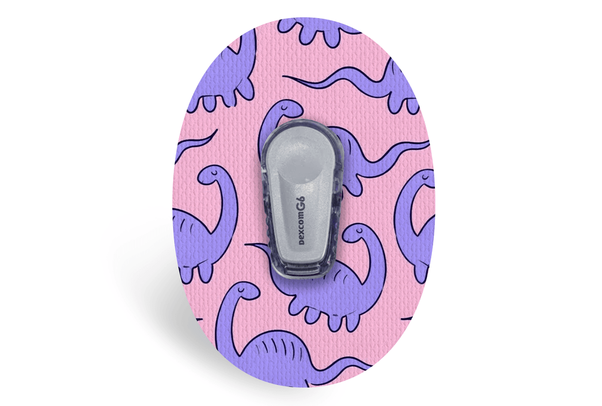 Dino Diva Patch - Dexcom G6 / One for Single diabetes supplies and insulin pumps