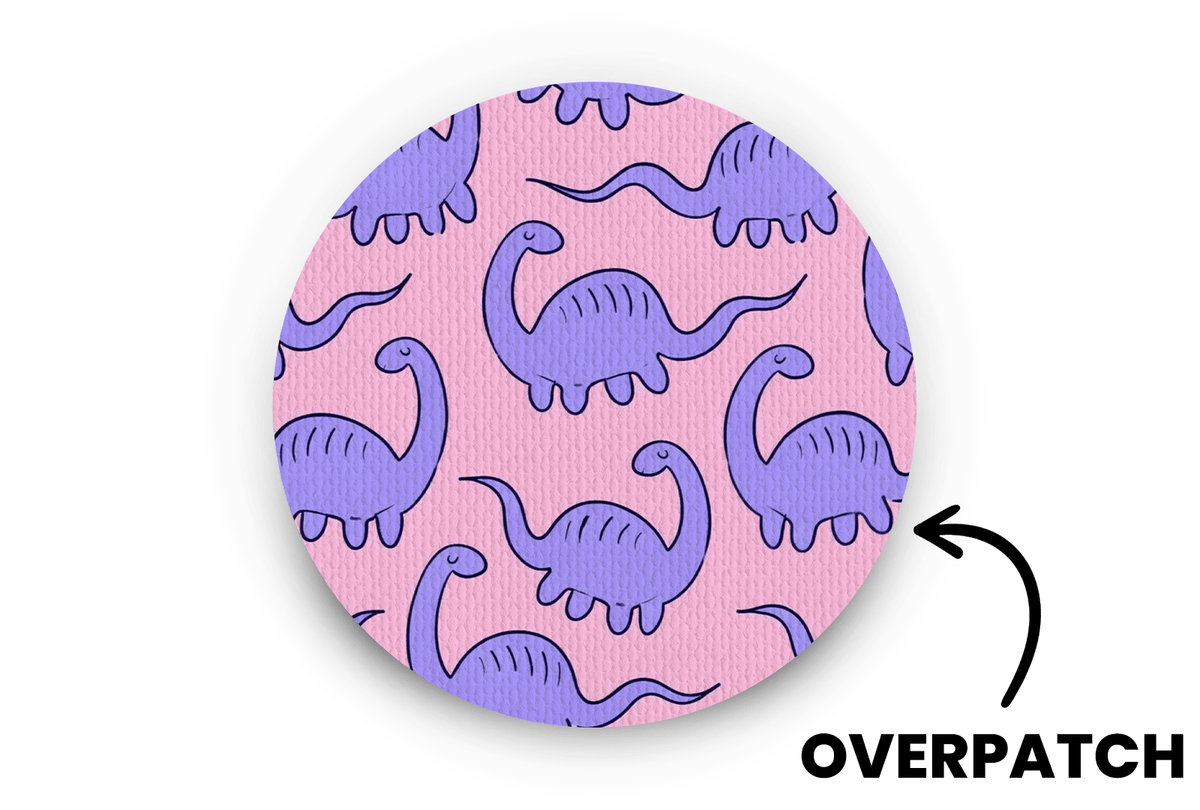 Dino Diva Patch - Overpatches for Single diabetes supplies and insulin pumps