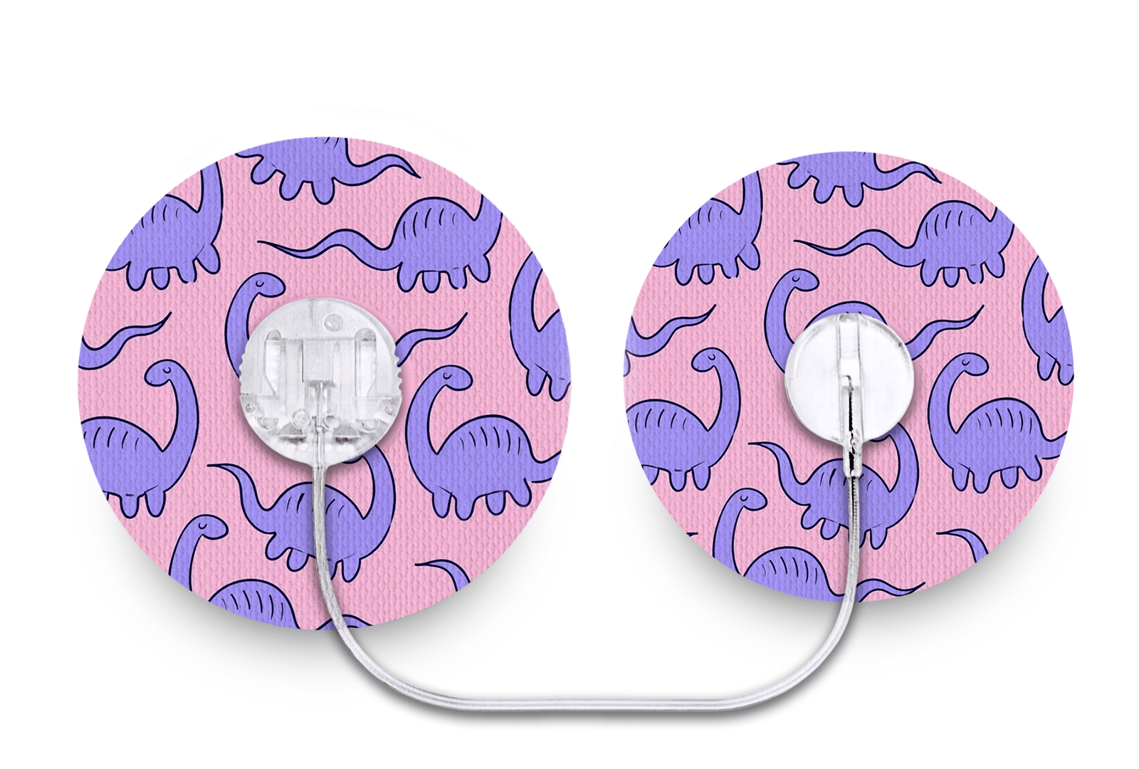 Dino Diva Patch - Tru - Steel for Single diabetes supplies and insulin pumps