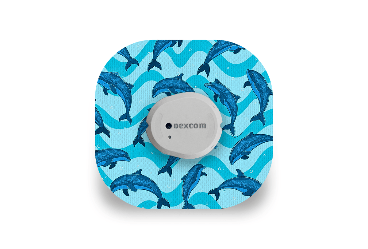 Dolphin Patch - Dexcom G7 / One+ for Single diabetes supplies and insulin pumps