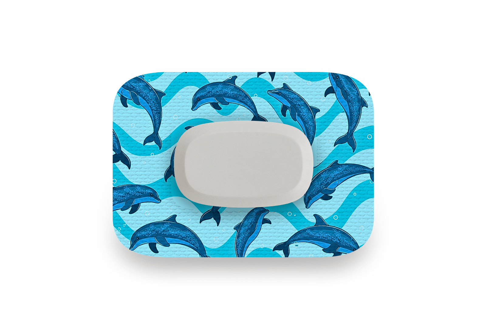 Dolphin Patch for GlucoRX Aidex diabetes supplies and insulin pumps