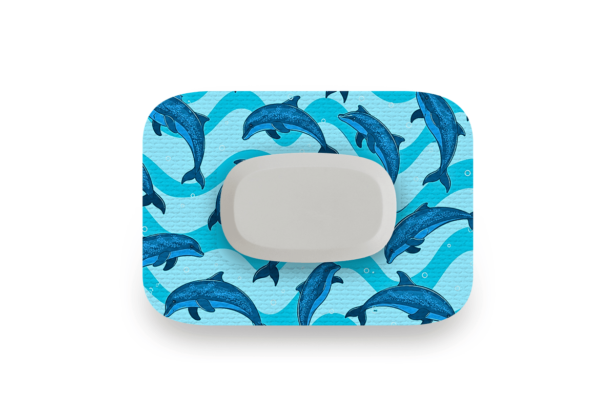Dolphin Patch - GlucoRX Aidex for Single diabetes supplies and insulin pumps