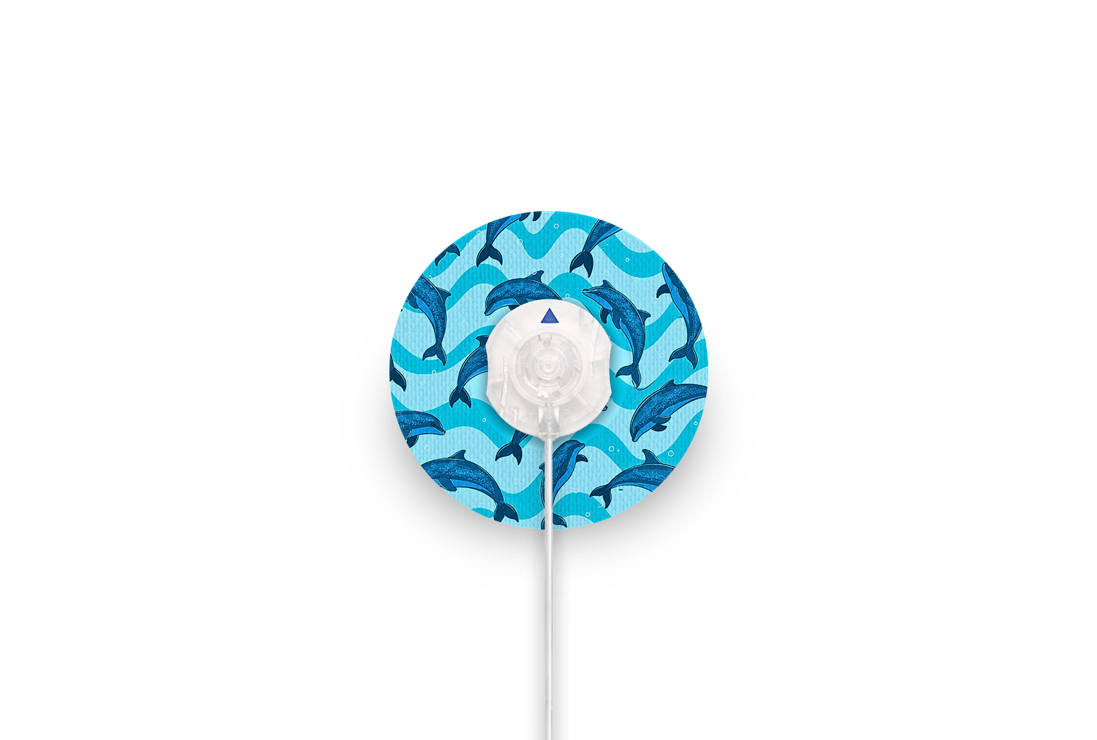Dolphin Patch - Minimed QuickSet for Single diabetes supplies and insulin pumps