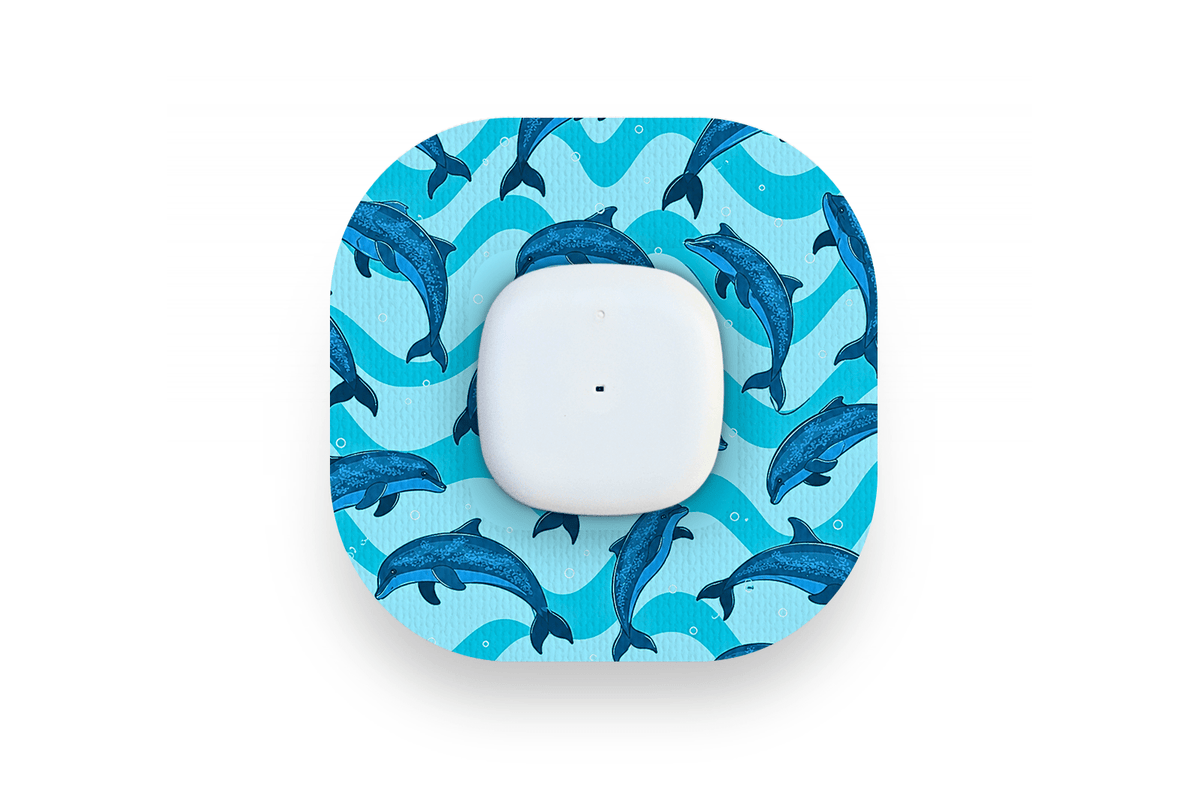 Dolphin Patch - Simplera for Single diabetes supplies and insulin pumps