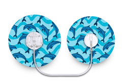 Dolphin Patch - Tru - Steel for Single diabetes supplies and insulin pumps