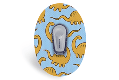 Dreamy Dino Patch - Dexcom G6 / One for Single diabetes supplies and insulin pumps
