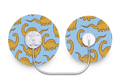 Dreamy Dino Patch for Tru - Steel diabetes supplies and insulin pumps