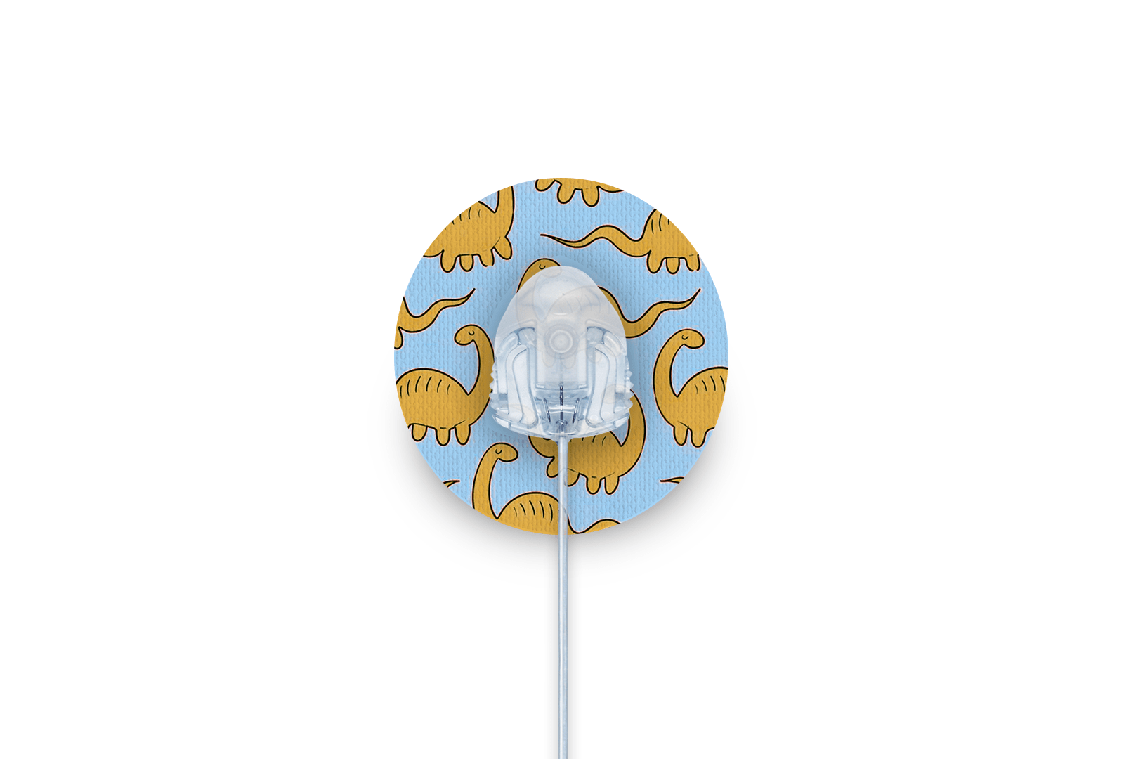 Dreamy Dino Patch for Autosoft 90 diabetes supplies and insulin pumps