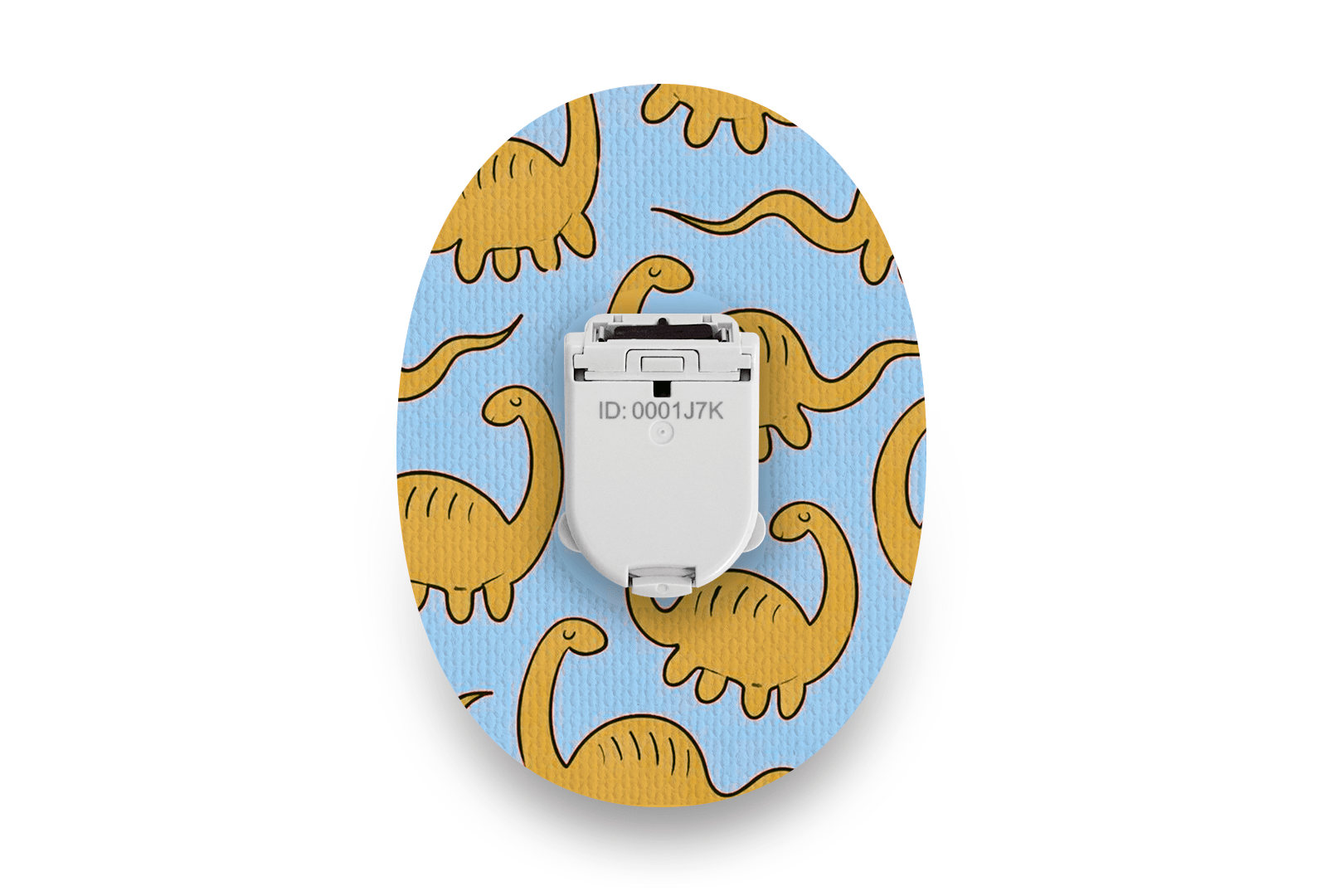 Dreamy Dino Patch for Glucomen Day diabetes supplies and insulin pumps