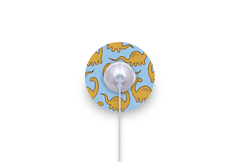 Dreamy Dino Patch for mylife Orbit diabetes supplies and insulin pumps