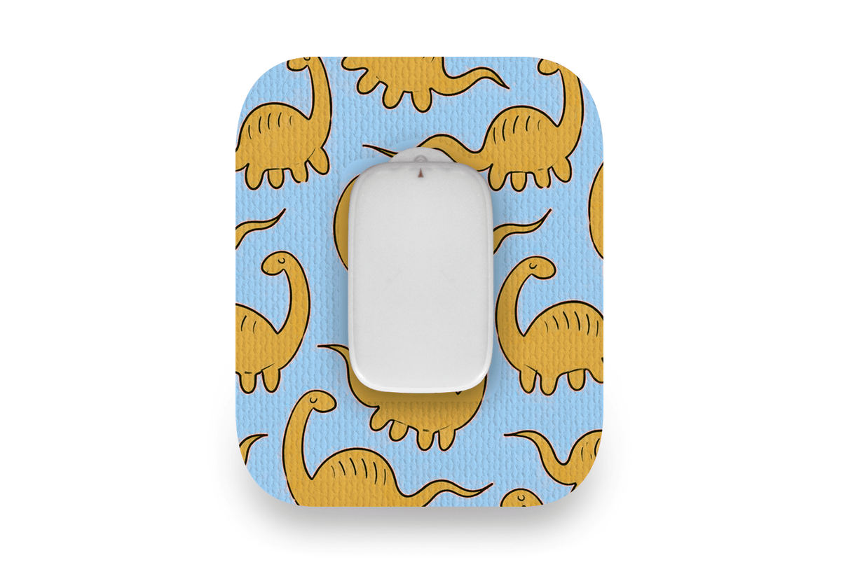 Dreamy Dino Patch - Medtrum CGM for Single diabetes supplies and insulin pumps