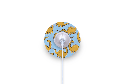 Dreamy Dino Patch - mylife Orbit for Single diabetes supplies and insulin pumps