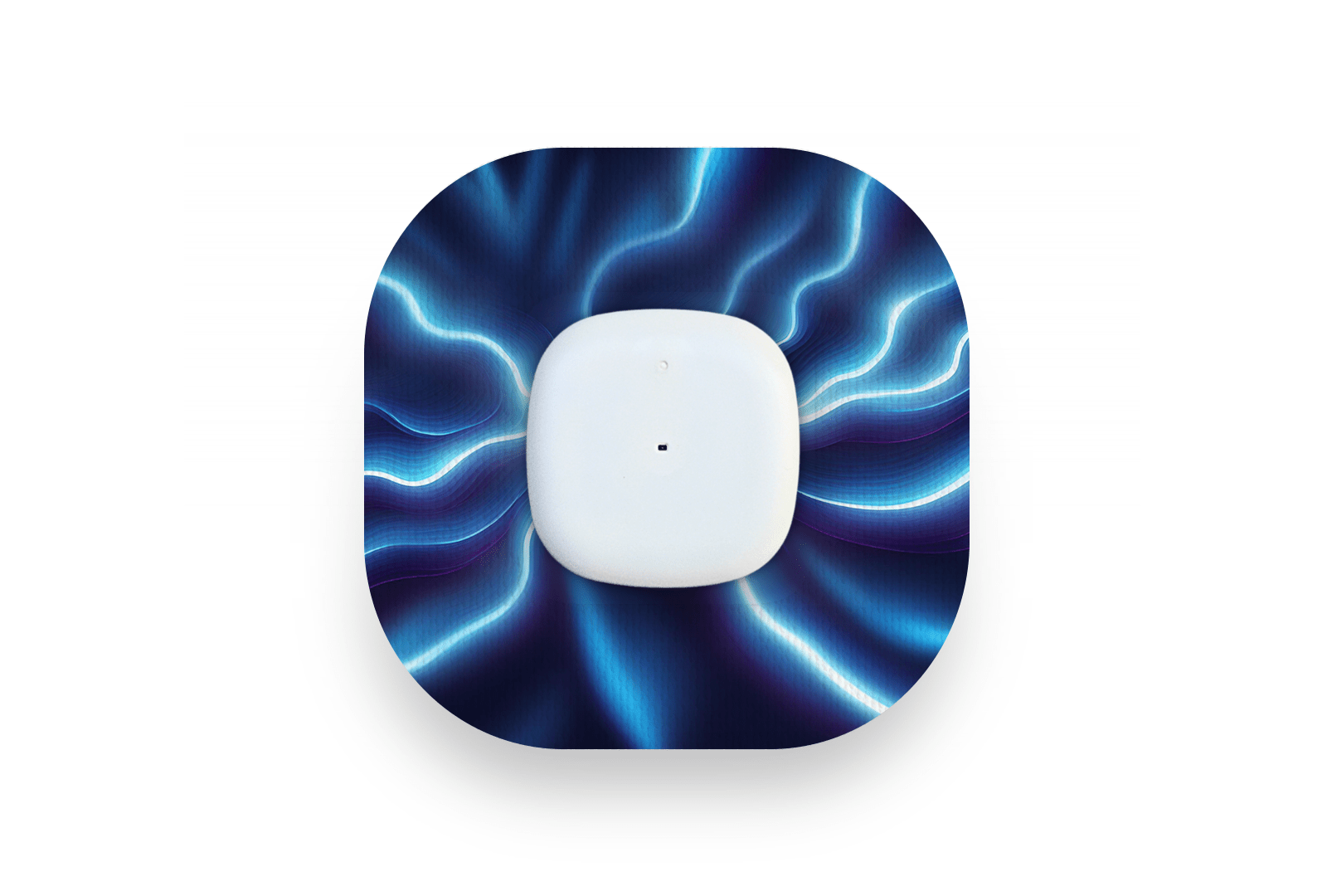 Electric Blue Patch - Simplera for Single diabetes supplies and insulin pumps