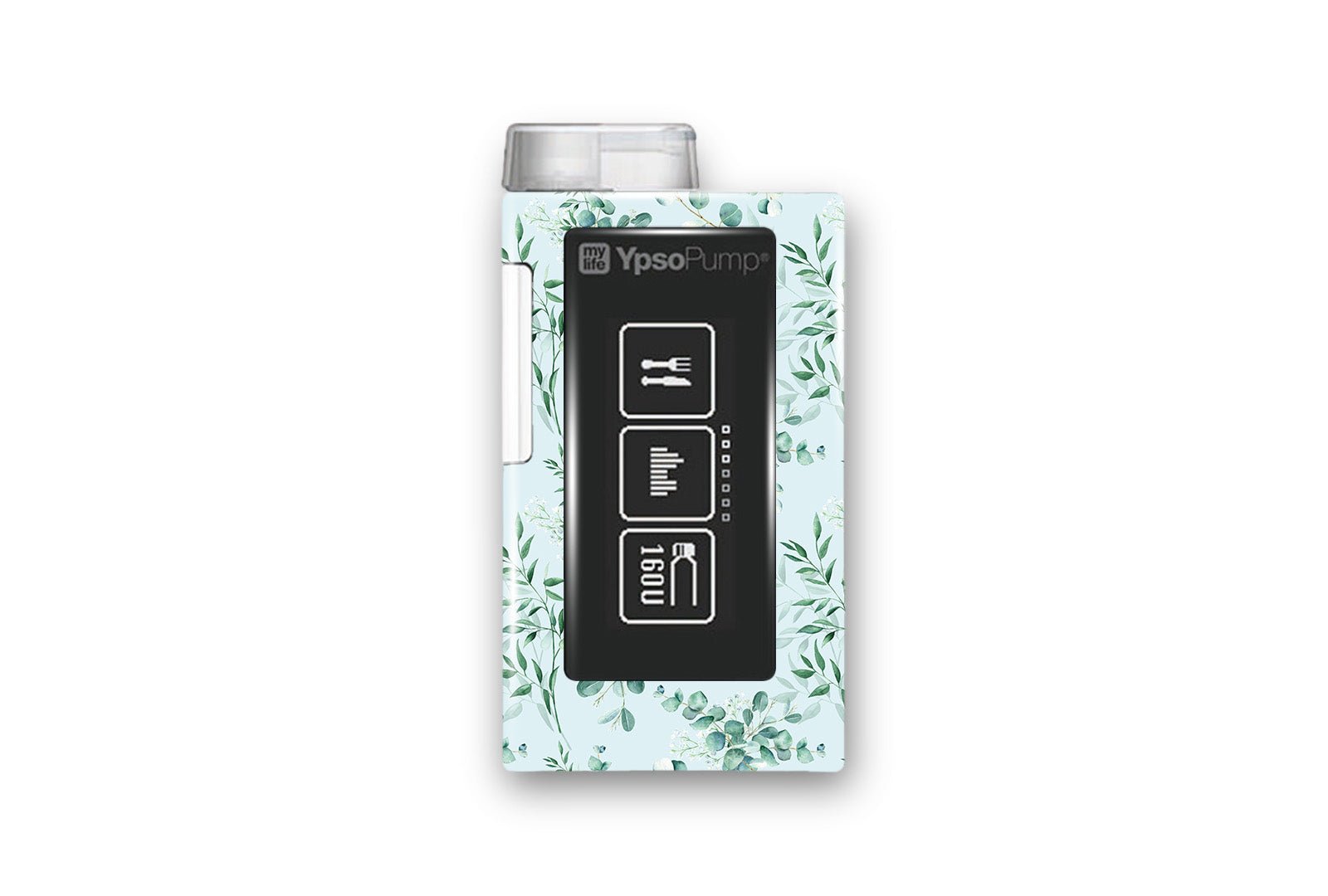 Eucalyptus Sticker for Novopen 4, 5, 6, or Echo diabetes supplies and insulin pumps