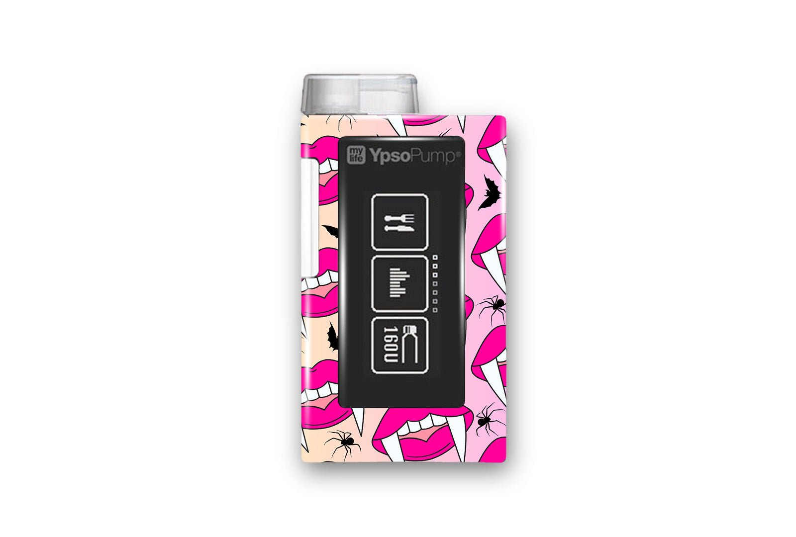 Fabulous Fangs Sticker for Novopen 4, 5, 6, or Echo diabetes supplies and insulin pumps