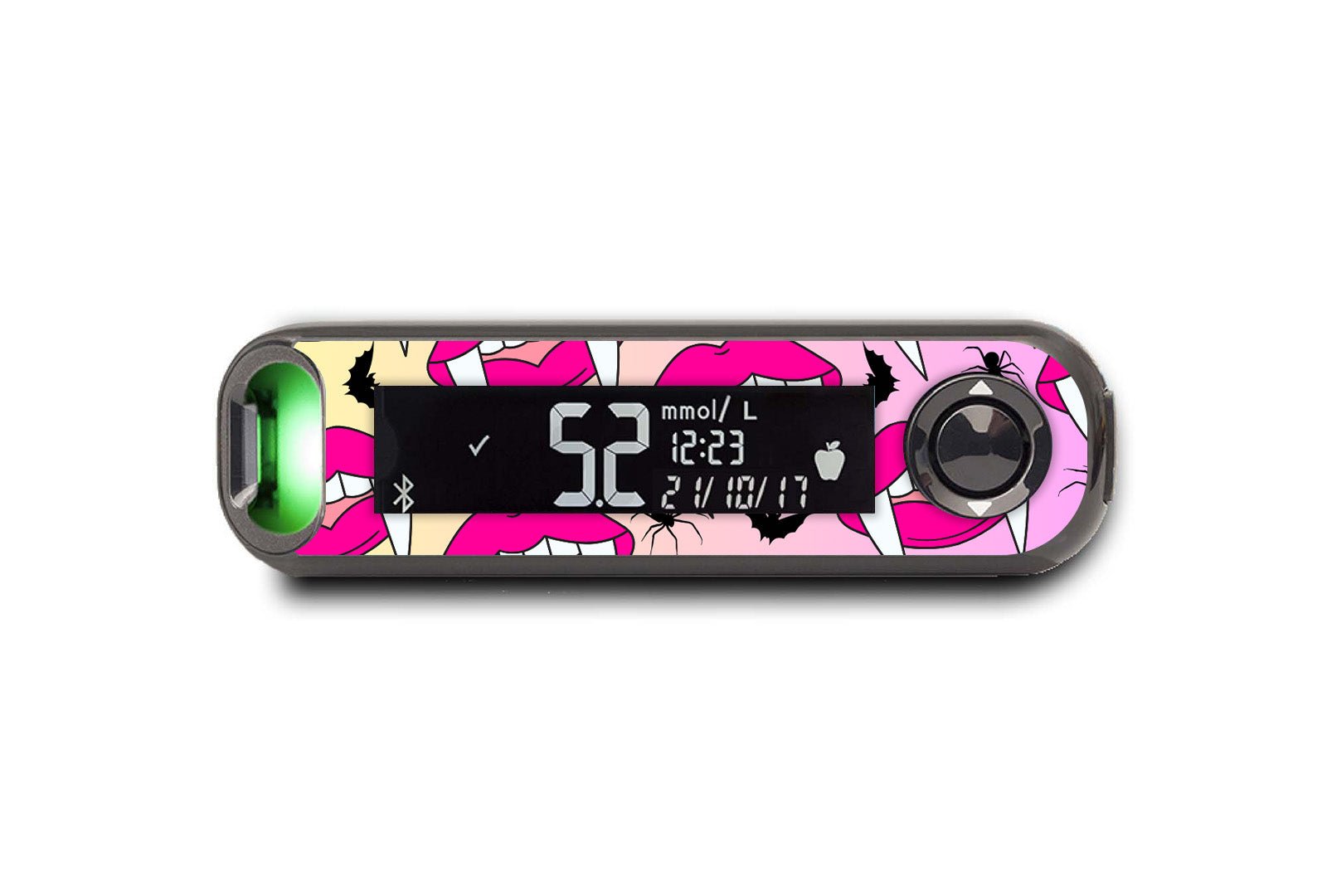 Fabulous Fangs Sticker for Novopen 4, 5, 6, or Echo diabetes supplies and insulin pumps