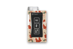 Father Christmas Stickers for T:Slim X2 diabetes supplies and insulin pumps