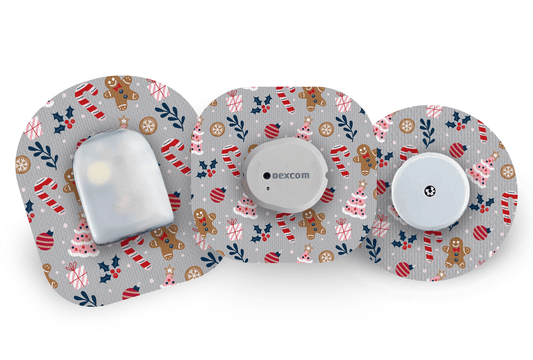 Festive Fun Patch for Freestyle Libre 2 diabetes supplies and insulin pumps