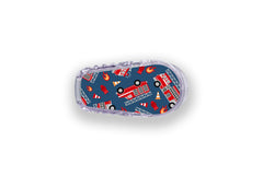 Fire Engine Sticker for Novopen 4, 5, 6, or Echo diabetes supplies and insulin pumps