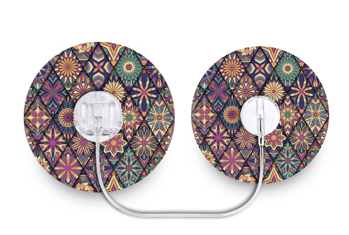 Flower Power Patch for Tru - Steel diabetes supplies and insulin pumps