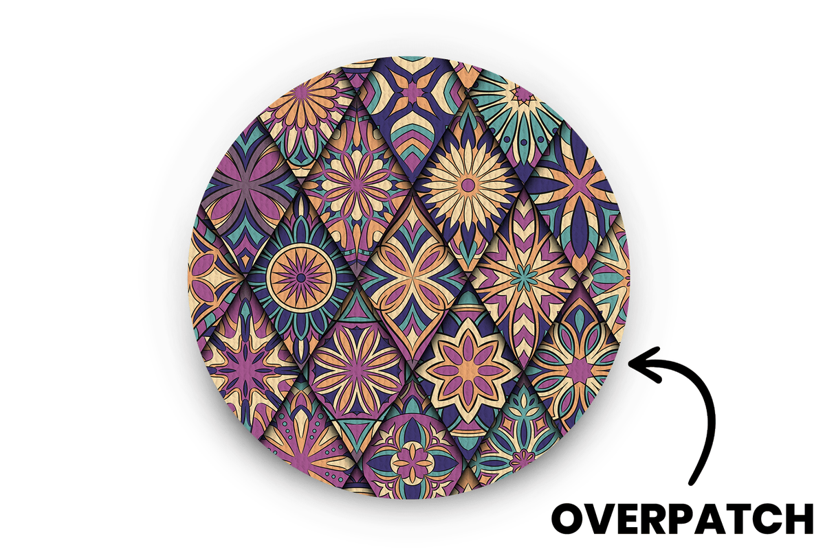 Flower Power Patch - Overpatches for Single diabetes supplies and insulin pumps