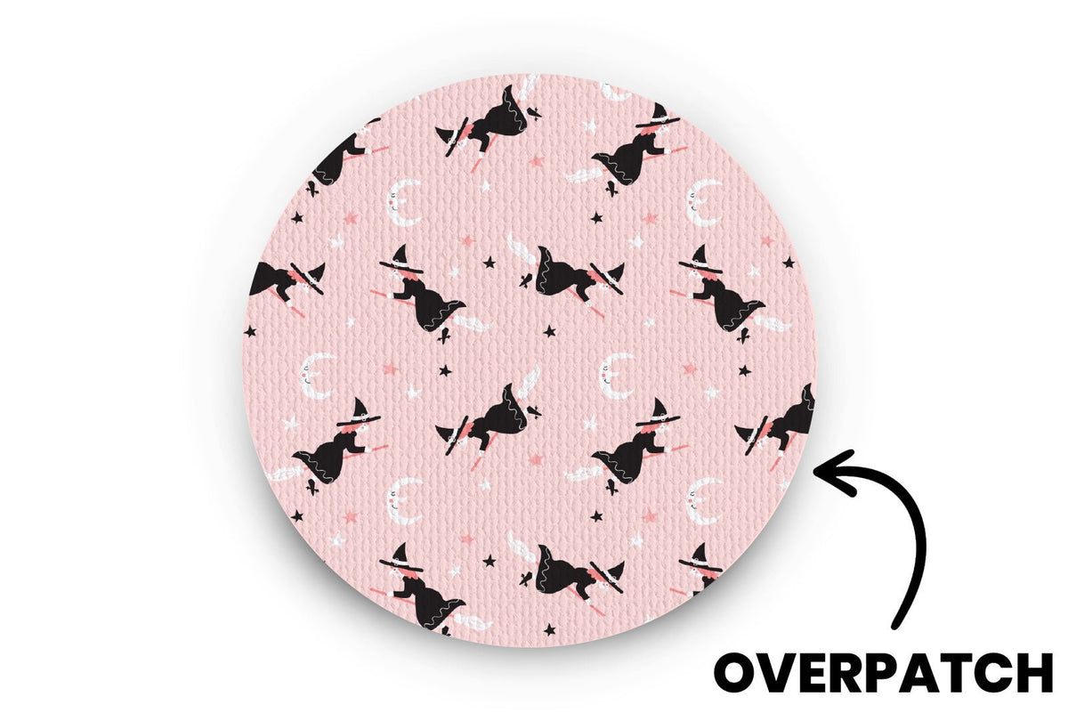 Flying Witches Patch - Overpatches for Single diabetes supplies and insulin pumps