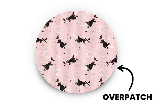 Flying Witches Patch - Overpatches for Single diabetes supplies and insulin pumps