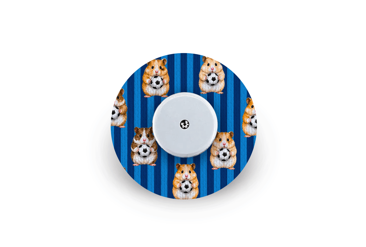 Football Hamsters Patch for Freestyle Libre diabetes supplies and insulin pumps