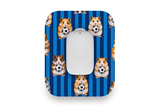 Football Hamsters Patch - Medtrum CGM for Single diabetes supplies and insulin pumps