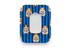 Football Hamsters Patch - Medtrum CGM for Single diabetes supplies and insulin pumps