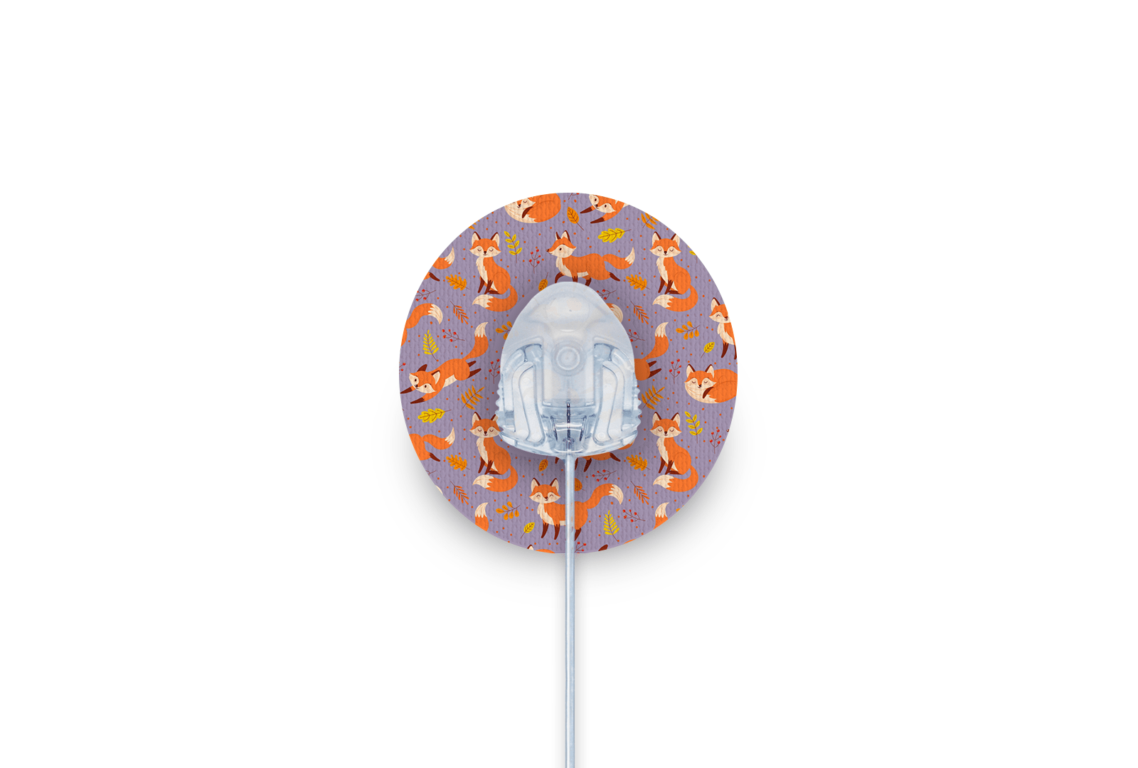 Fox in the Fall Patch - Autosoft 90 for Single diabetes supplies and insulin pumps