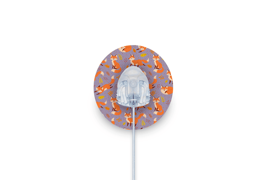 Fox in the Fall Patch - Autosoft 90 for Single diabetes supplies and insulin pumps