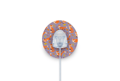 Fox in the Fall Patch - Autosoft 90 for Single diabetes supplies and insulin pumps