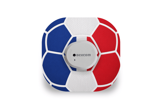 France World Cup Patch - Dexcom G7 / One+ for Single diabetes supplies and insulin pumps