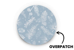 Frosty Feathers Patch - Overpatches for Single diabetes supplies and insulin pumps
