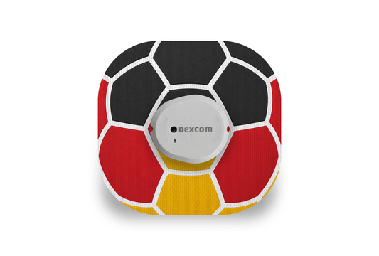 Germany World Cup Patch - Dexcom G7 / One+ for Single diabetes supplies and insulin pumps