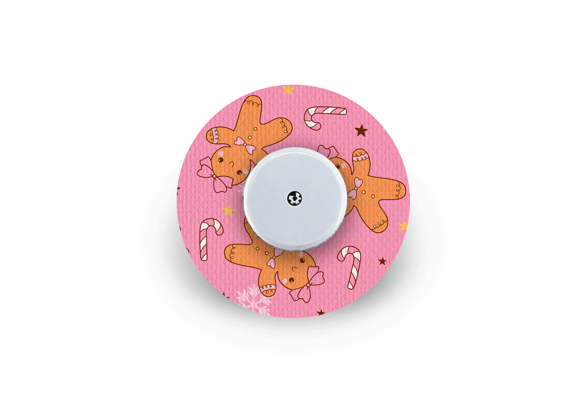 Gingerbread Patch for Freestyle Libre 2 diabetes supplies and insulin pumps