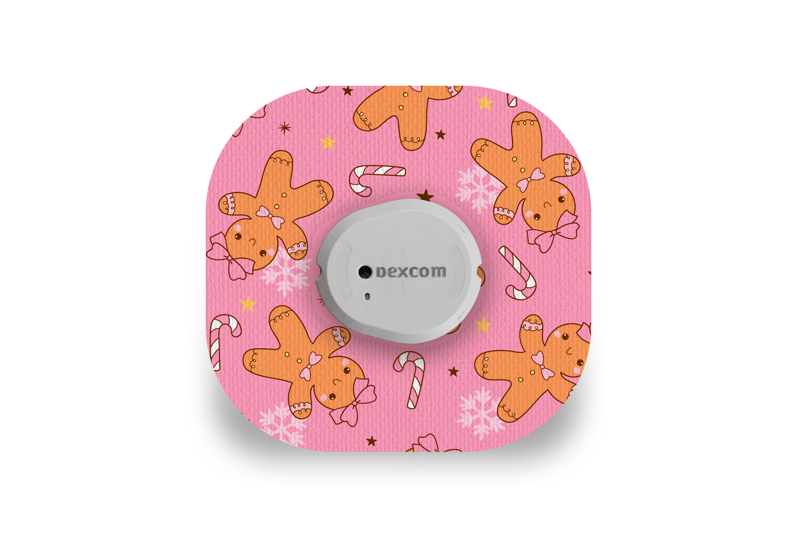 Gingerbread Patch for Dexcom G7 / One+ diabetes supplies and insulin pumps