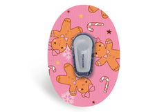 Gingerbread Patch for Dexcom G6 / One diabetes supplies and insulin pumps