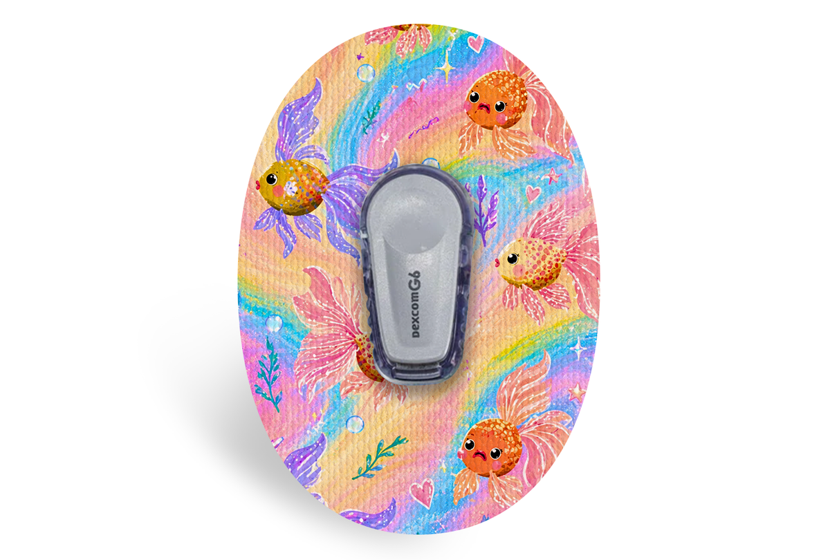 Goldfish Patch - Dexcom G6 / One for Single diabetes supplies and insulin pumps