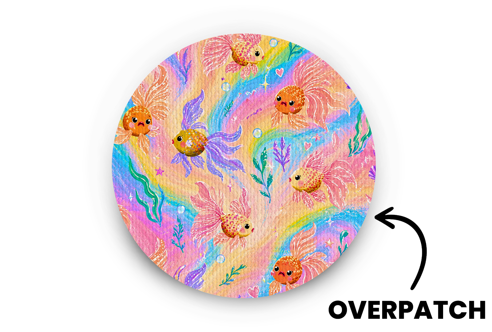 Goldfish Patch for Overpatch diabetes supplies and insulin pumps