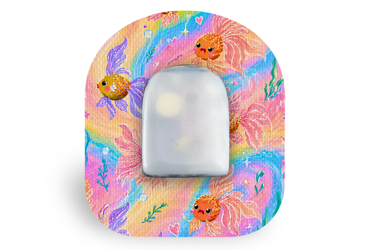 Goldfish Patch - For Omnipod® for Single diabetes supplies and insulin pumps